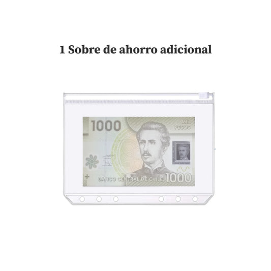 SOBRES DE AHORRO ADICIONAL - TAMAÑO A6