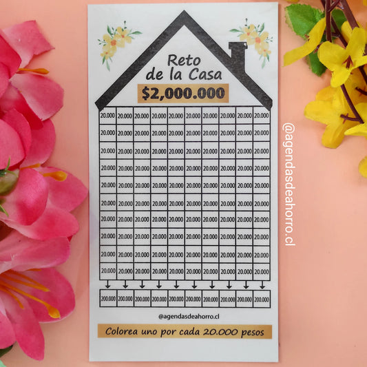 RETO DE LA CASA - CARTILLA PLASTIFICADA